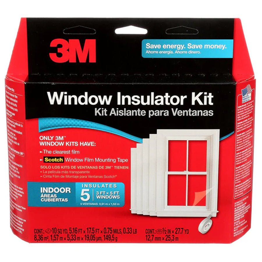 7100075738 - 3M Window Insulation Kit for 5 Windows