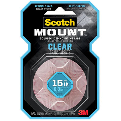 7100235242 - Scotch Montageband 410H-DC Transparent 25mm x 1.5m