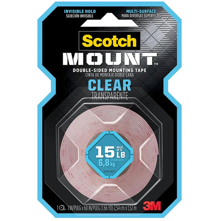 7100235242 - Scotch Montageband 410H-DC Transparent 25mm x 1.5m