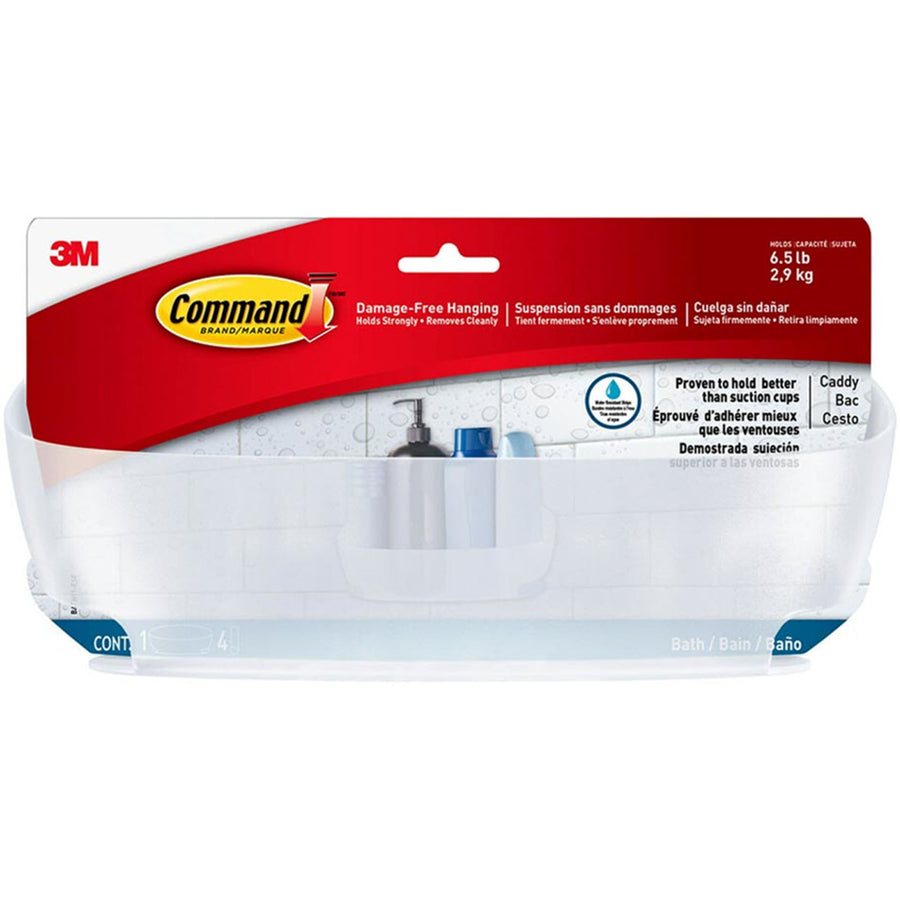 7100355620 - Command Shower Caddy BATH11-ESF with Water Resistant Strips