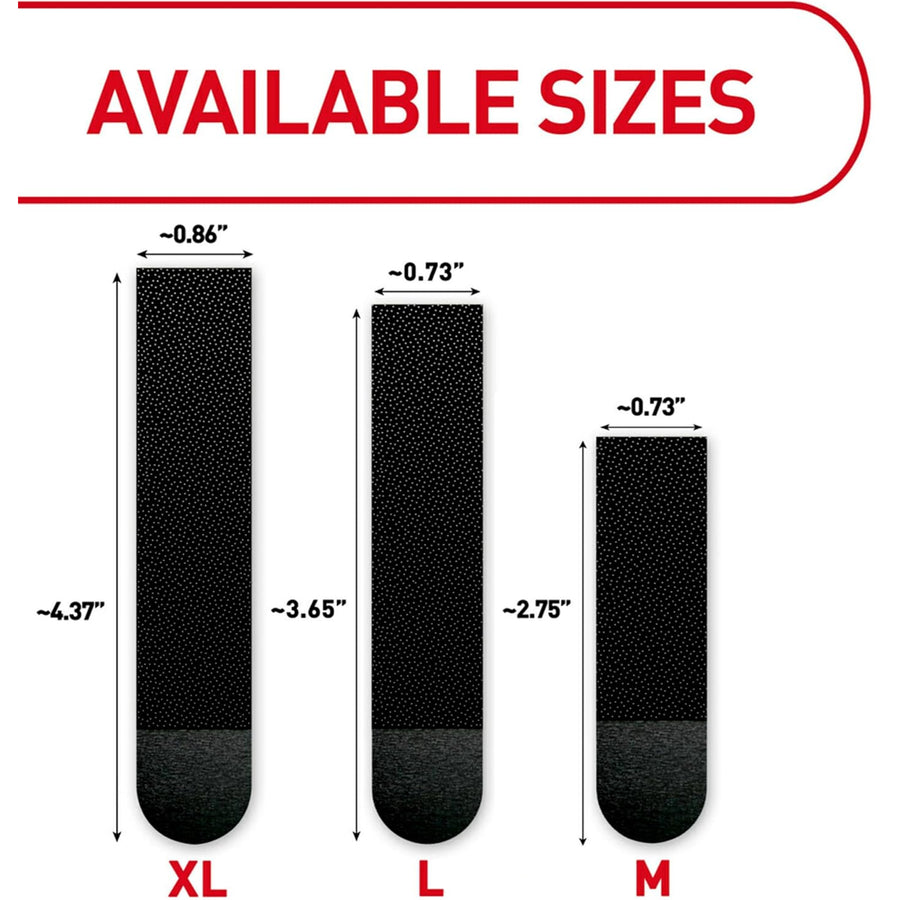 3M 11355 Command Picture Hanging Strips 17218BLK-16ES Assorted Black, Value Pack of 16 Sets