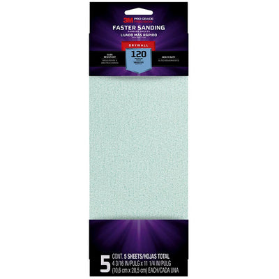7100156148 - 3M Pro Grade Präzisions-Schleifblätter 9095PGP-CC Körnung 120, 5er-Pack