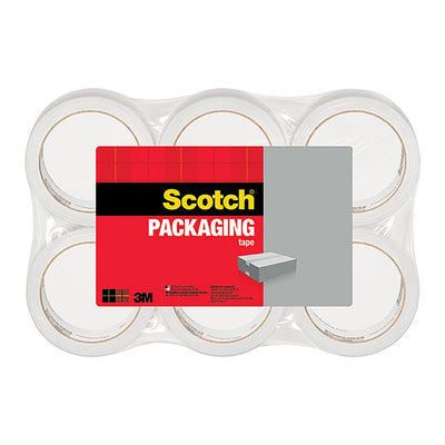 7012754538 - Scotch Klebeband 3350-OPP transparent 48mm x 75m, 6er-Pack
