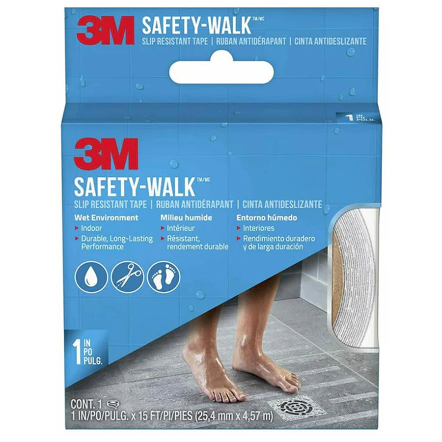 11406 - 3M Safety Walk Slip Resistant Tape 220C-R1X180 25.4mmx4.57m Clear