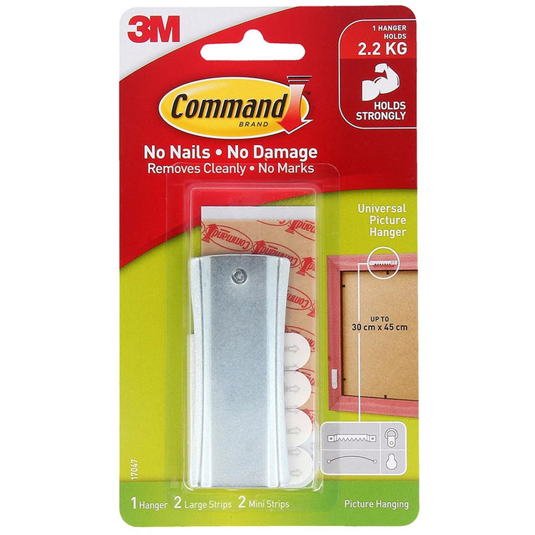 7100404592 - Command Picture Hanger 17047 Large Metal Universal