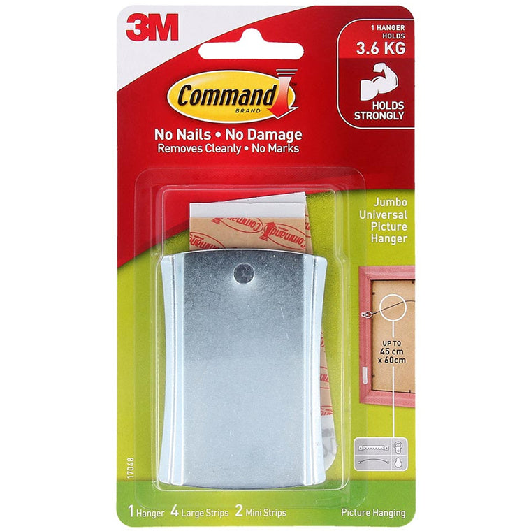 7100404837 - Command Picture Hanger 17048 Jumbo Metal Universal