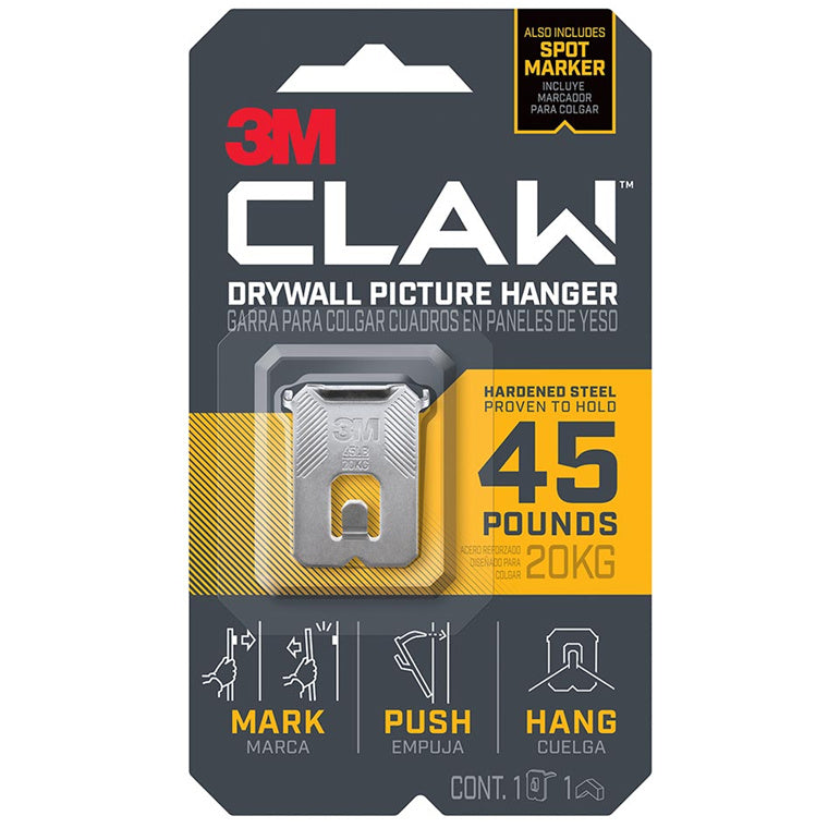 7100233242 - 3M CLAW Drywall Picture Hanger 20kg