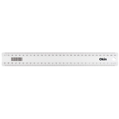 IRULER01 - Okin Ruler Clear 30cm