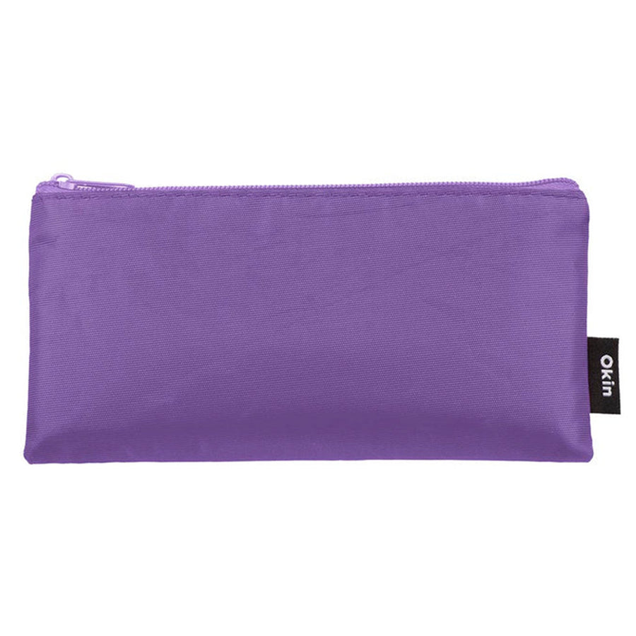 PC-FLATPU - Okin Pencil Case Flat Purple 21x11cm