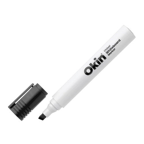 Okin IWMCBLK Okin Whiteboard Marker Chisel Tip Black