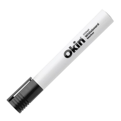 Okin IWMCBLK Okin Whiteboard Marker Chisel Tip Black