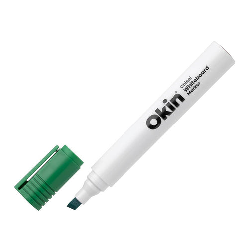 Okin IWMCGRN Okin Whiteboard Marker Chisel Tip Green