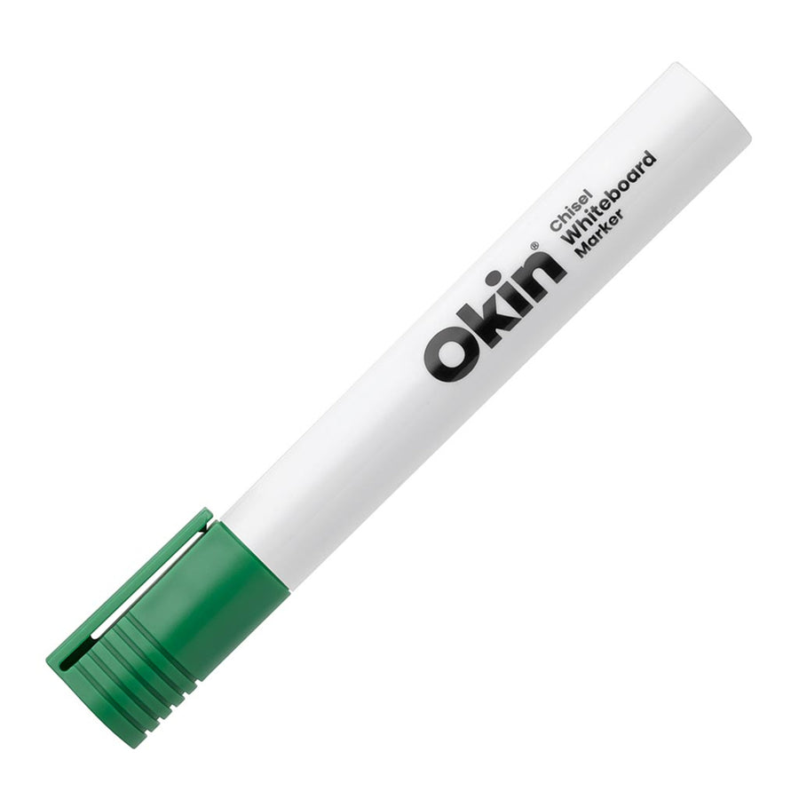 Okin IWMCGRN Okin Whiteboard Marker Chisel Tip Green