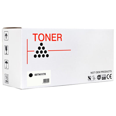 IBTN1170 - Okin Kompatible Brother TN1170 Schwarze Tonerkartusche