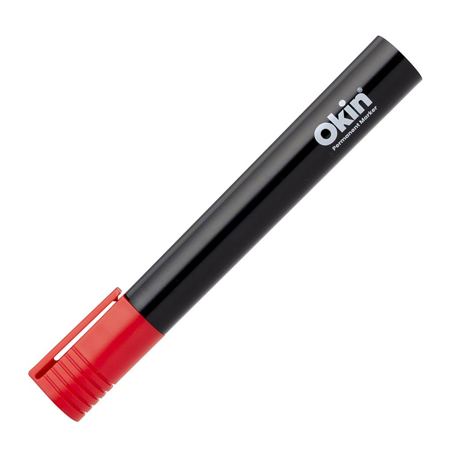 Okin IPMRED Okin Permanent Marker Bullet Tip Red