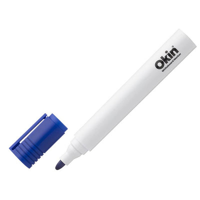IWMBLUE - Okin Whiteboard Marker Bullet Tip Blue