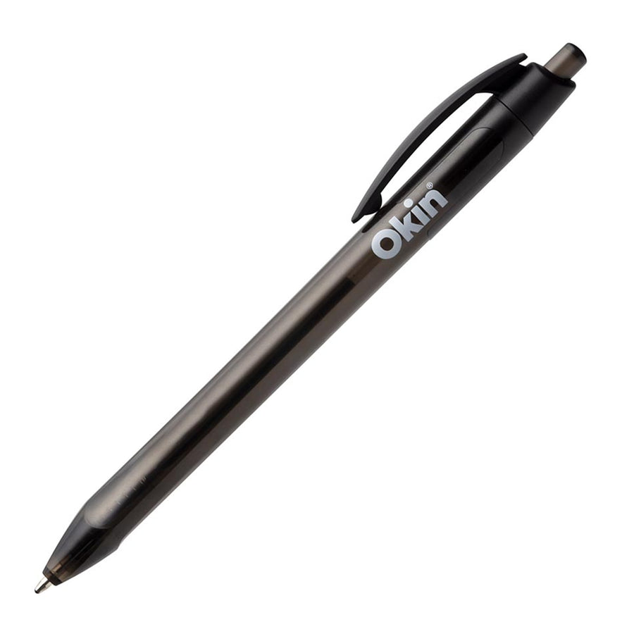 IBPTRIBLK - Okin Ballpoint Retractable Pen Triangular Black