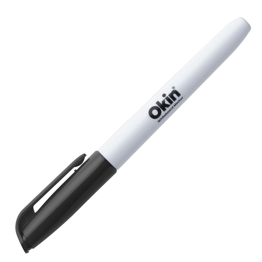 IWMPBLK - Okin Whiteboardmarker im Stift-Stil, Schwarz