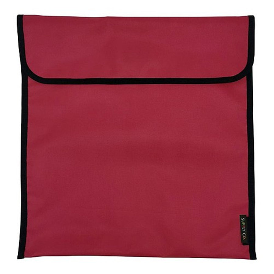 Okin Homework Bag Burgundy 36x33cm
