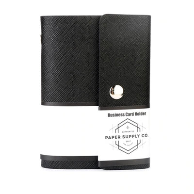 Okin BCH20BK - OSC Citta Business Card Holder Black 20 cards
