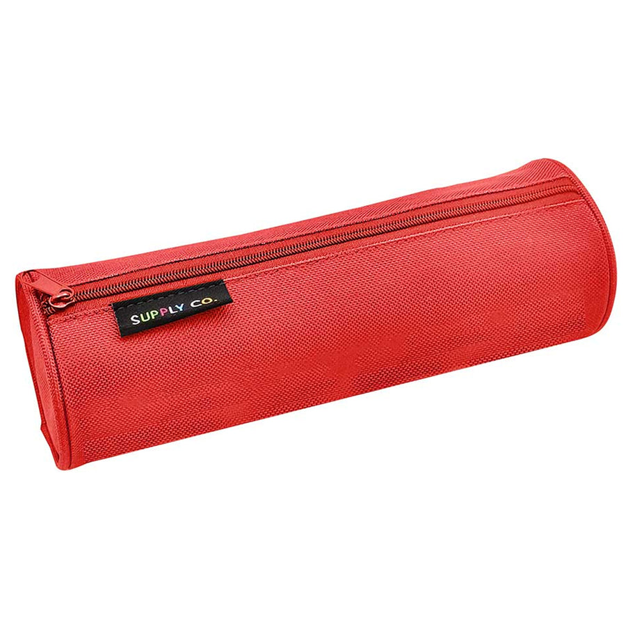 PC-TUBERD - Okin Pencil Case Tube Red 21x8cm
