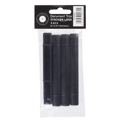 Okin DTSH01 Document Tray Stackers Plastic, Pack of 4