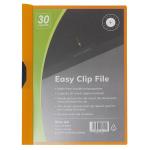 Okin RP30OR - OSC Clip Easy File A4 Orange 30 Sheet