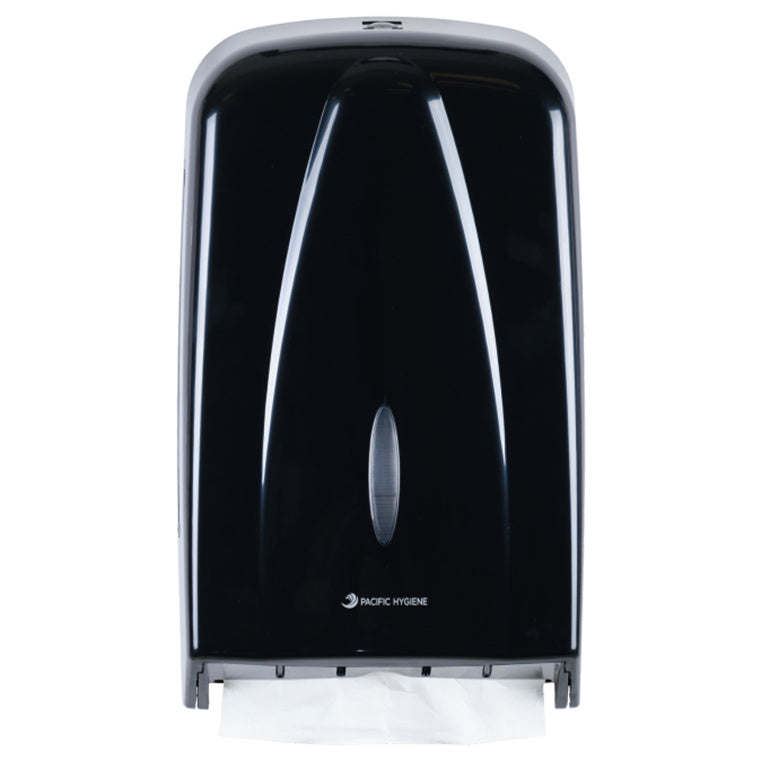 Pacific Hygiene D56B - HAND TOWEL DISPENSER ULTRA 50 - Black