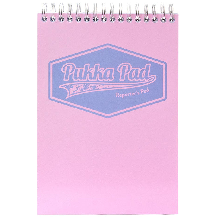Pukka Pastel Reporters Notepad Pink