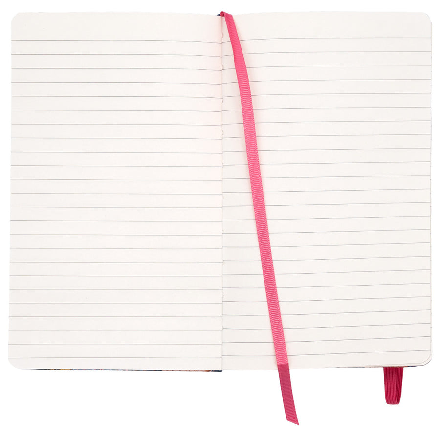 Pukka Bloom Softcover Notebook 13x21cm Blue