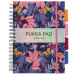 P9494BLMBE - Pukka Bloom Hardcover Project Notebook B5 Blue