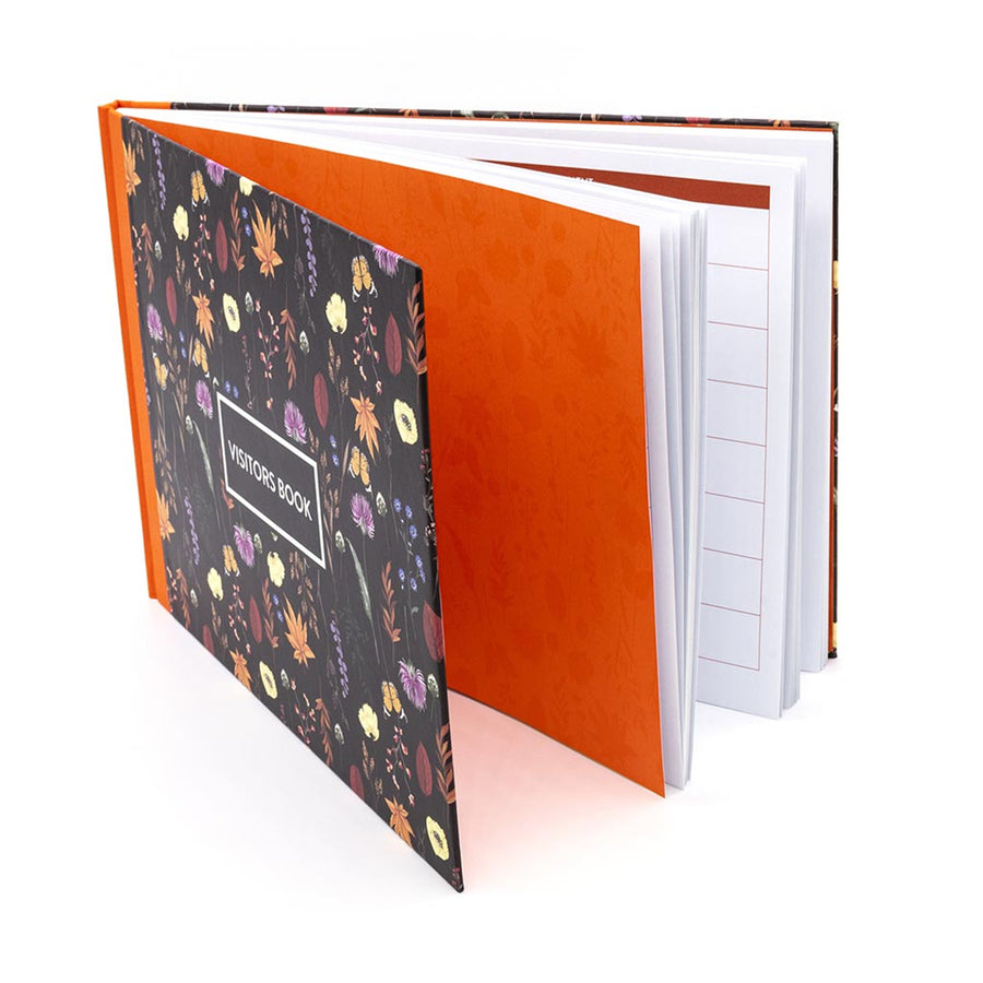 P9687BLM - Pukka Bloom Gästebuch Schwarz
