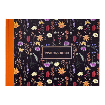 P9687BLM - Pukka Bloom Gästebuch Schwarz