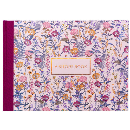 P9688BLM - Pukka Bloom Visitors Book Cream
