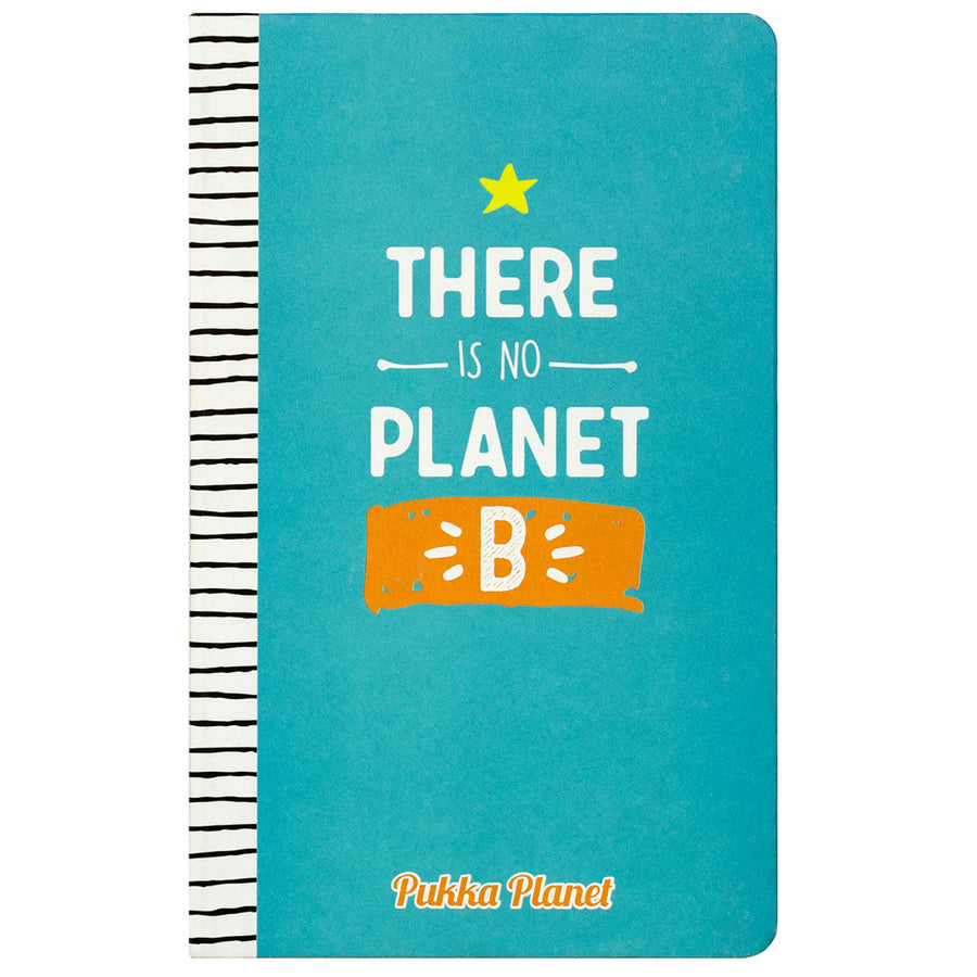 P9703SPP - Pukka Planet Soft Cover Notebook 13x21cm There is no Planet B