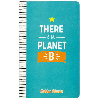 Pukka Planet Soft Cover Notebook 13x21cm There is no Planet B