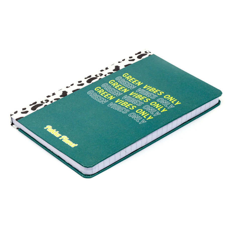 P9704SPP - Pukka Planet Soft Cover Notebook 13x21cm Green Vibes Only