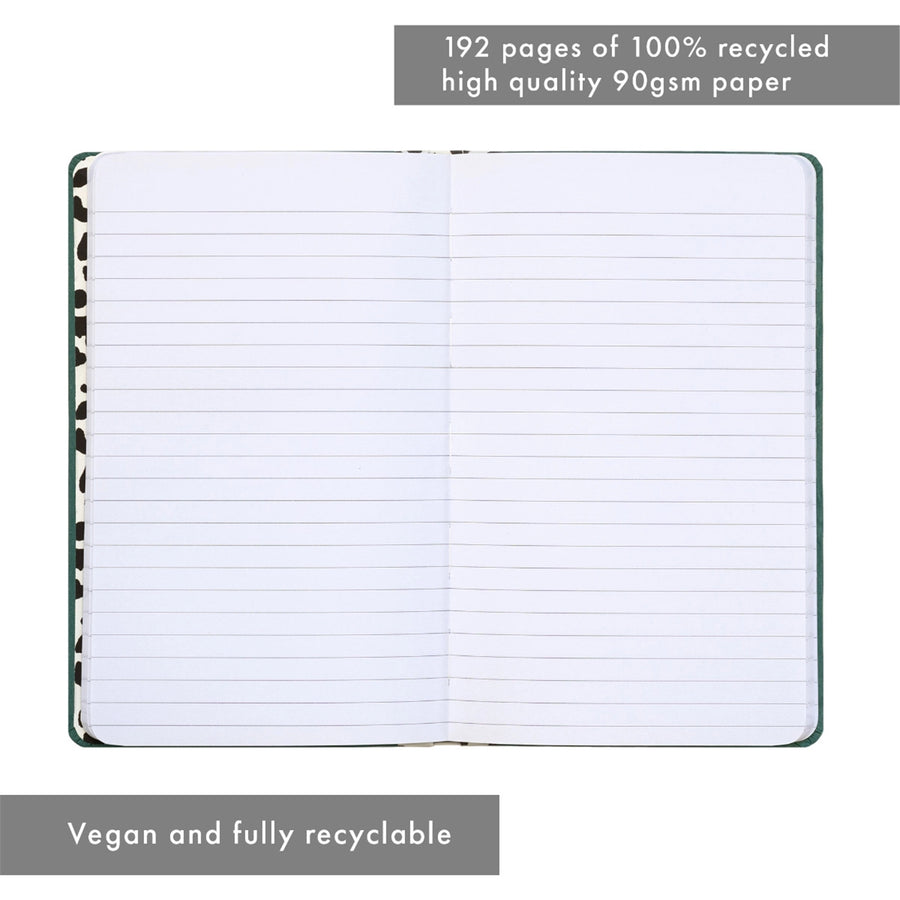 Pukka Planet Soft Cover Notebook 13x21cm Green Vibes Only