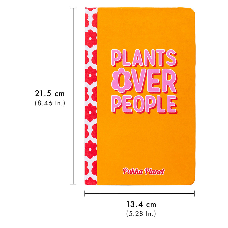 P9705SPP - Pukka Planet Soft Cover Notebook 13x21cm Plants over People
