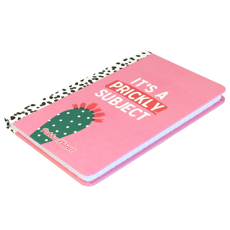 P9764SPP - Pukka Planet Soft Cover Notebook 13x21cm It's a Prickly Subject