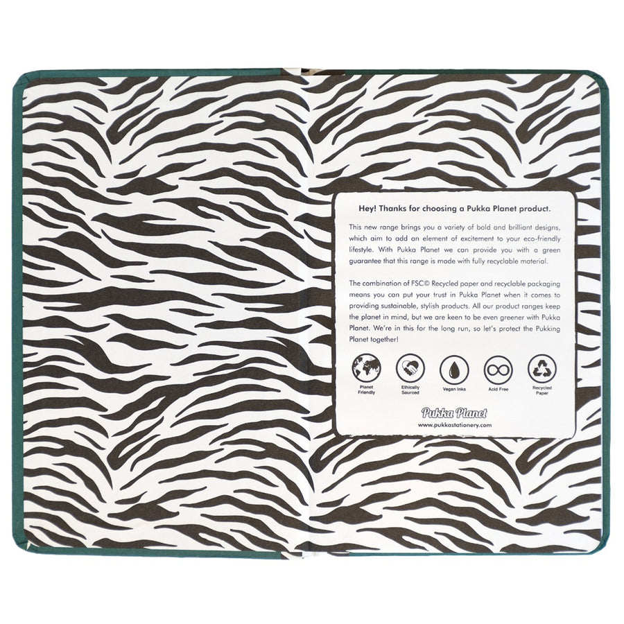 Pukka Planet Soft Cover Notebook 13x21cm Leaf it with Me