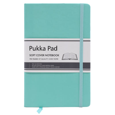 P7748SIG - Pukka Signature Notizbuch, weicher Einband, 13x21cm, liniert, Mint