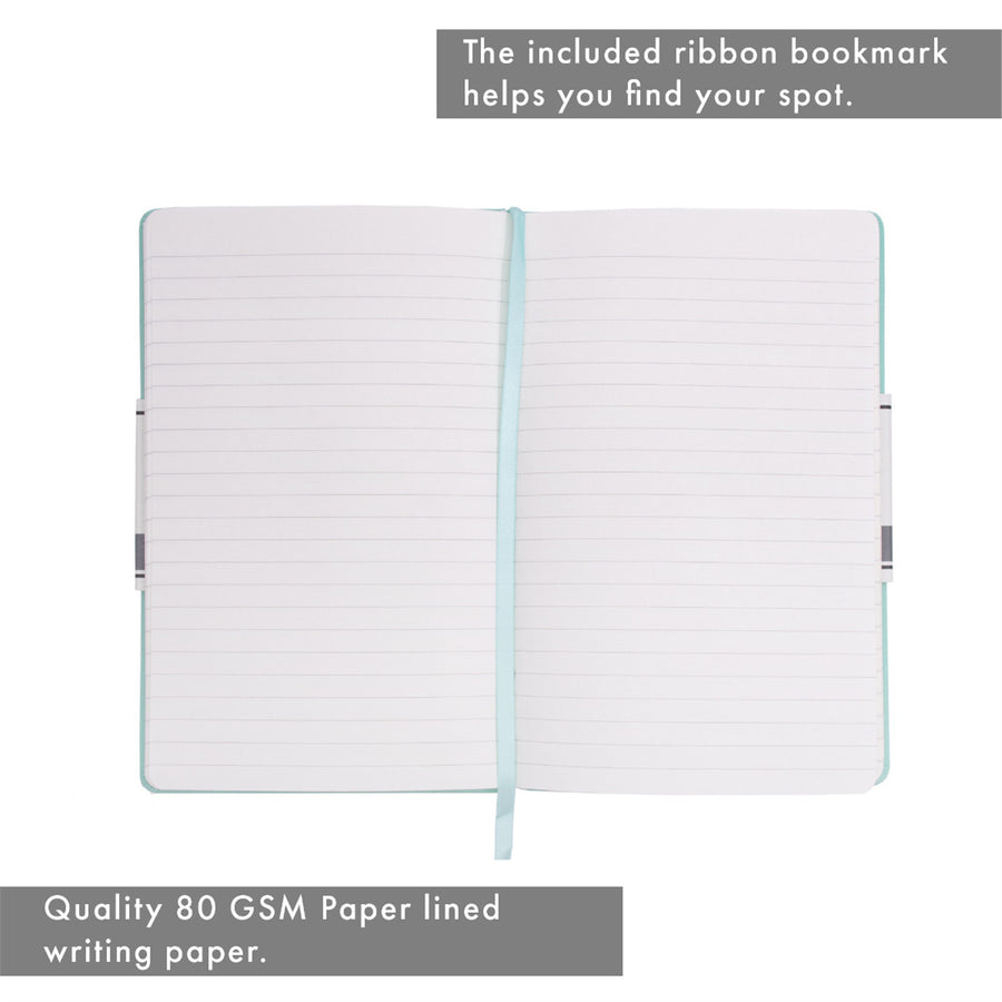 Pukka Signature Soft Cover Notebook 13x21cm Lined Mint