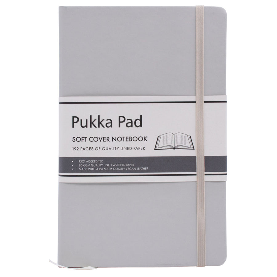 P7749SIG - Pukka Signature Soft Cover Notebook 13x21cm Lined Oatmeal