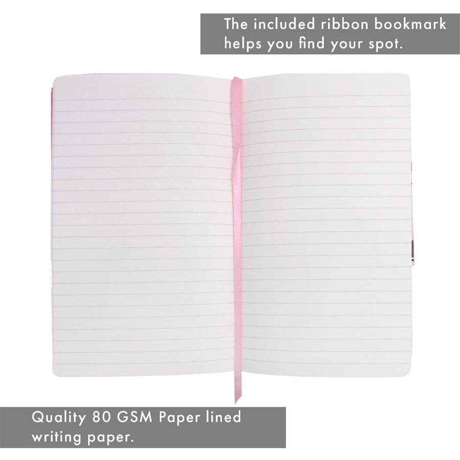 P7750SIG - Pukka Signature Soft Cover Notizbuch 13x21cm liniert Pink