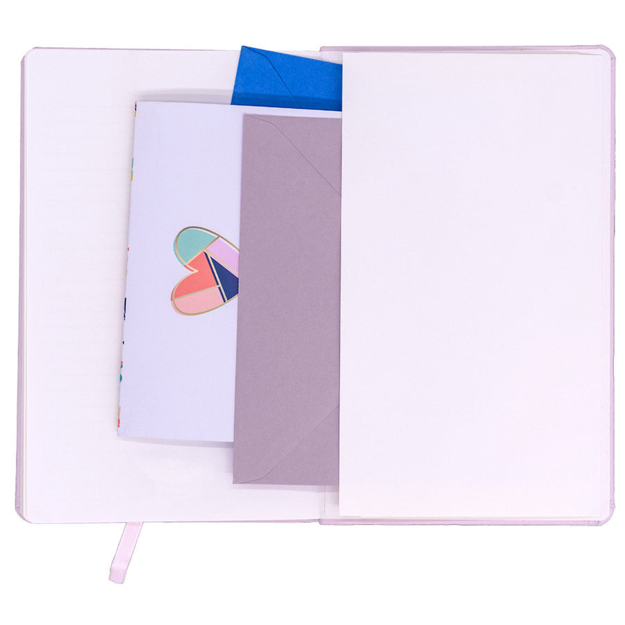 P7751SIG - Pukka Signature Soft Cover Notebook 13x21cm Lined Purple