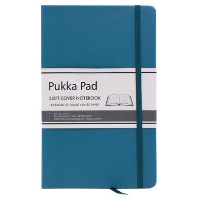 P7752SIG - Pukka Signature Notizbuch, broschiert, 13x21cm, liniert, Petrol, FSC