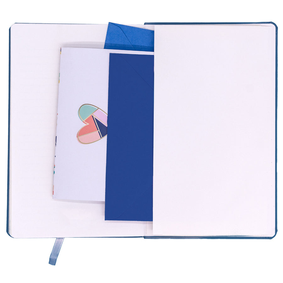 P7752SIG - Pukka Signature Soft Cover Notebook 13x21cm Lined Teal FSC