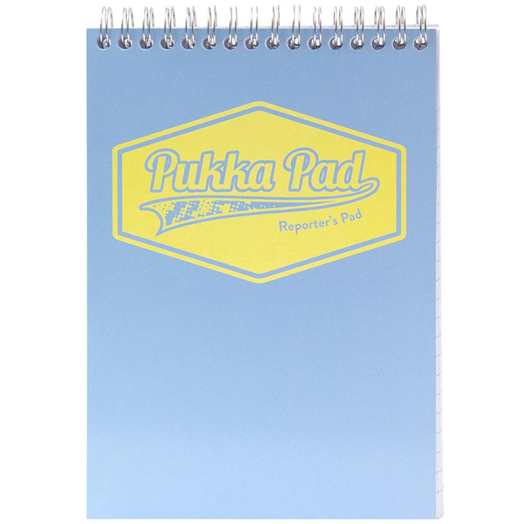 Pukka Pastel Reporters Notepad Blue