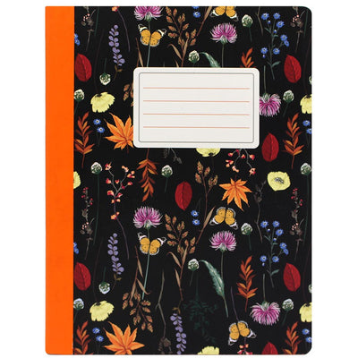 Pukka Bloom Composition Notebook Black